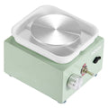 Mini Pottery Wheel 320RPM Electric Ceramic Machine 18pcs Accessories
