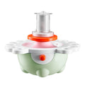 Mini Electric Pottery Wheel 50mm 80mm Clay Sculpting Tools Green