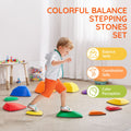 Kids Balance Stepping Stones Sensory Obstacle Course 12 PCS Outdoor Indoor