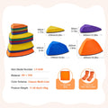 Kids Balance Stepping Stones Sensory Obstacle Course 12 PCS Outdoor Indoor