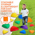 Balance Stepping Stones 12 Pcs Sensory Toy Outdoor Indoor Kids