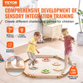 Balance Beam Stepping Stones Gymnastics Training Kids 6 PCS