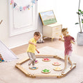 Balance Beam Stepping Stones Gymnastics Training Kids 6 PCS