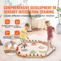 Kids Balance Beam Stepping Stones Gym Obstacle Children Balance Board 6PCS