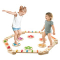 Kids Balance Beam Stepping Stones 6pcs Gym Obstacle
