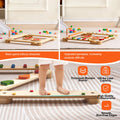 Kids Balance Beam Stepping Stones 6pcs Gym Obstacle