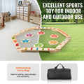 Kids Balance Beam Stepping Stones 6pcs Gym Obstacle