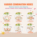 Kids Balance Beam Stepping Stones 6pcs Gym Obstacle