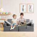 Nugget Couch 15pc Modular Kids Foam Sofa High-density 25D Sponge