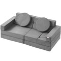 Nugget Couch 15pc Modular Kids Foam Sofa High-density 25D Sponge