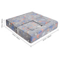 Modular Kids Play Couch 4Pcs DIY Glow in the Dark Toddler Chair Grey