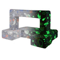 Modular Kids Play Couch 4Pcs DIY Glow in the Dark Toddler Chair Grey