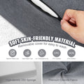 Modular Kids Play Couch 10Pcs DIY Sectional Sofa Grey