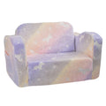 Foldable Baby Chair 2-in-1 Lounger Glow in Dark Kids Sofa