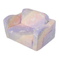 Foldable Baby Chair 2-in-1 Lounger Glow in Dark Kids Sofa