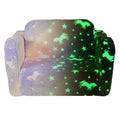 Foldable Baby Chair 2-in-1 Lounger Glow in Dark Kids Sofa