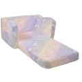 Foldable Baby Chair 2-in-1 Lounger Glow in Dark Kids Sofa