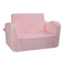Baby Chair 2-in-1 Lounger Foldable Kids Sofa Pink