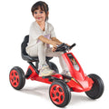 Go Kart Pedal Ride On Toy 4 Wheel Red Kids Ages 3-8