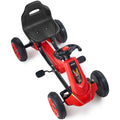 Go Kart Pedal Ride On Toy 4 Wheel Red Kids Ages 3-8