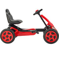 Go Kart Pedal Ride On Toy 4 Wheel Red Kids Ages 3-8