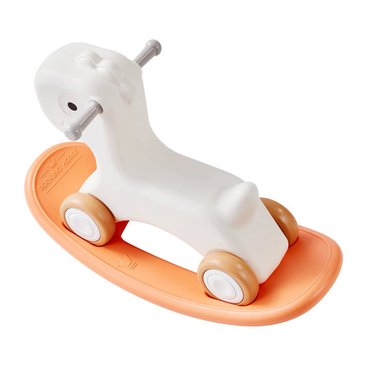 3 in 1 Rocking Horse Toddler 1-3 Years Balance Board Orange