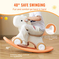 3 in 1 Rocking Horse Toddler 1-3 Years Balance Board Orange