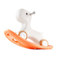 3 in 1 Rocking Horse Toddler 1-3 Years Balance Board Orange