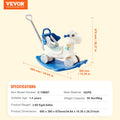 Rocking Horse 4 in 1 Toddler 1-3 Years Balance Board 80kg Blue