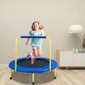 3FT Foldable Trampoline 92cm Kids Toddlers Indoor Outdoor Foam Handle