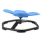 Kids Swivel Chair 220lb Capacity Flower Spinning Sensory Autism Blue