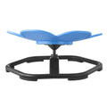 Kids Swivel Chair 220lb Capacity Flower Spinning Sensory Autism Blue