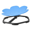 Kids Swivel Chair 220lb Capacity Flower Spinning Sensory Autism Blue