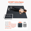 Gym Floor Mats 6 Tiles 25