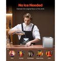 Glass Froster Chiller, CO2 Beer Glass Froster, 8-10 Seconds/Cup with LED Light, Instant Glass Chiller for Wine, Cocktail, Champagne, Mixed Drinks, Juice, Ideal for Bar, Restaurant, Home Kitchen