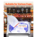 Glass Froster Chiller, CO2 Beer Glass Froster, 8-10 Seconds/Cup with LED Light, Instant Glass Chiller for Wine, Cocktail, Champagne, Mixed Drinks, Juice, Ideal for Bar, Restaurant, Home Kitchen