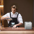 CO2 Beer Glass Froster Chiller 8-10 Sec LED Light Wine Bar