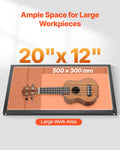 55W CO2 Laser Engraver 500x300mm Desktop Cutter Camera