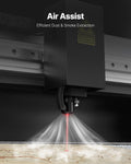 55W CO2 Laser Engraver 500x300mm Desktop Cutter Camera