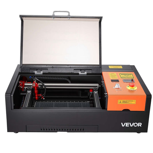 45W CO2 Laser Engraver Cutter 300x200mm Rotary Air Assist