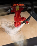 45W CO2 Laser Engraver Cutter 300x200mm Rotary Air Assist