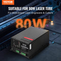 80W CO2 Laser Power Supply Engraver Cutter Compatible