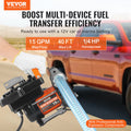 Fuel Transfer Pump 12V 15 GPM Diesel Auto Nozzle 1/4 HP