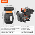 Fuel Transfer Pump 12V 15 GPM Diesel Auto Nozzle 1/4 HP