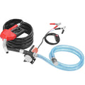 Fuel Transfer Pump 12V 8 GPM Diesel Auto Nozzle