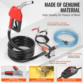 Fuel Transfer Pump 12V 8 GPM Diesel Auto Nozzle