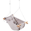Canvas Baby Swing 3 Modes 150kg Weight Capacity Tree Straps