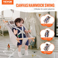 Canvas Baby Swing 3 Modes 150kg Weight Capacity Tree Straps