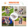 Canvas Baby Swing 3 Modes 150kg Weight Capacity Tree Straps