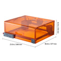 Laser Engraver, 20W, Laser Engraving and Cutting Machine with Enclosure, Laser Cutter Engraver Machine, 7000 mm/min, 300 x 300 mm Working Area, for Wood, Leather, Glass, Certain Metal, Class 1